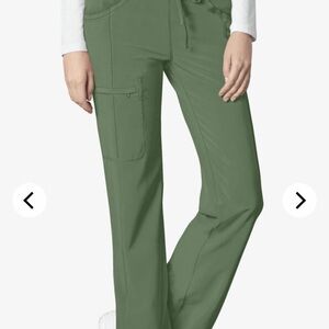 Cherokee infinity olive scrub pants- used